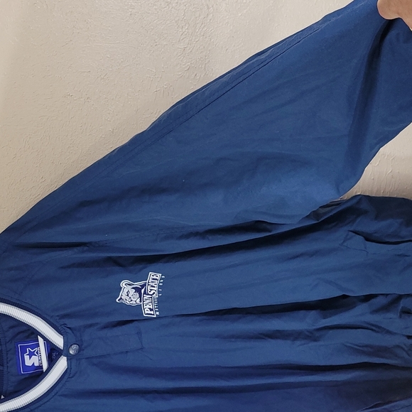 vintage Starter Penn State Nittany Lions pullover heavy windbreaker Size 2XL - Picture 7 of 10